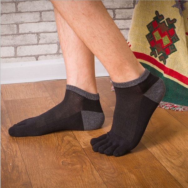 tjbu7 five cotton summer breathable mesh sports socks finger men's five toe men's split toe socks 7yilb, Black
tjbu7 five cotton summer breathable mesh sports socks finger men's five toe men's split toe socks 7yilb, Black