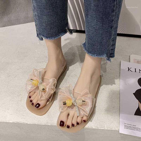 slippers ribbon bow flat women pvc transparent summer outer wear sweet open toe slides beach 20211, Black
slippers ribbon bow flat women pvc transparent summer outer wear sweet open toe slides beach 20211, Black