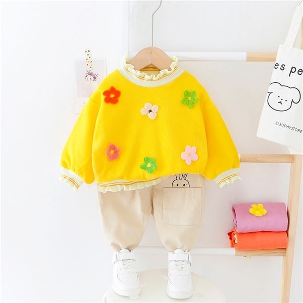 hylkidhuose 2020 spring baby girls clothing sets flowers lace t shirt pants toddler infant clothing children vacation costume 1021, White
hylkidhuose 2020 spring baby girls clothing sets flowers lace t shirt pants toddler infant clothing children vacation costume 1021, White