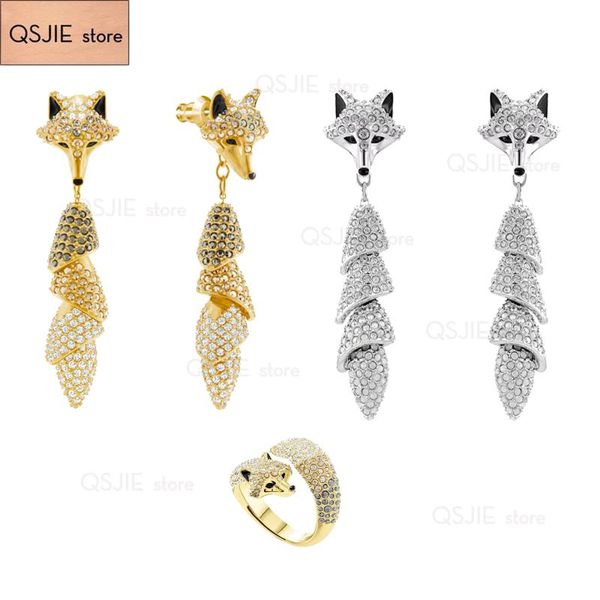 qsjie 2021 swa fashion jewelry exquisite inspiration from golden white lady charm earrings, Golden;silver
qsjie 2021 swa fashion jewelry exquisite inspiration from golden white lady charm earrings, Golden;silver