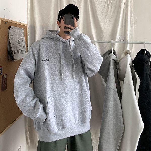 2021 new autumn men's solid color hoodies harajuku letter printed man sweatshirts men oversized hooded pullovers tgpm, Black
2021 new autumn men's solid color hoodies harajuku letter printed man sweatshirts men oversized hooded pullovers tgpm, Black