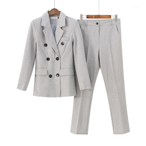 women's two piece pants for women korean version 2021 spring and autumn thin fashion slimming temperament small suit two-piece micro fl, White
women's two piece pants for women korean version 2021 spring and autumn thin fashion slimming temperament small suit two-piece micro fl, White