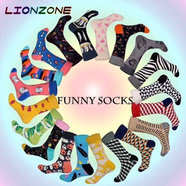 lionzone brand men socks funny designer 20 colors grappige sokken hip streetwear cotton breathable skate happy socks1, Black
lionzone brand men socks funny designer 20 colors grappige sokken hip streetwear cotton breathable skate happy socks1, Black