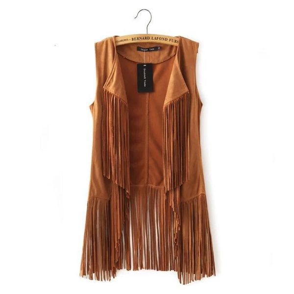 new womens long tassel vests clothes winter fashion coat overcoat sweatshirt fleece shawl jacket suede outerwear casual streetwear, Black;white
new womens long tassel vests clothes winter fashion coat overcoat sweatshirt fleece shawl jacket suede outerwear casual streetwear, Black;white