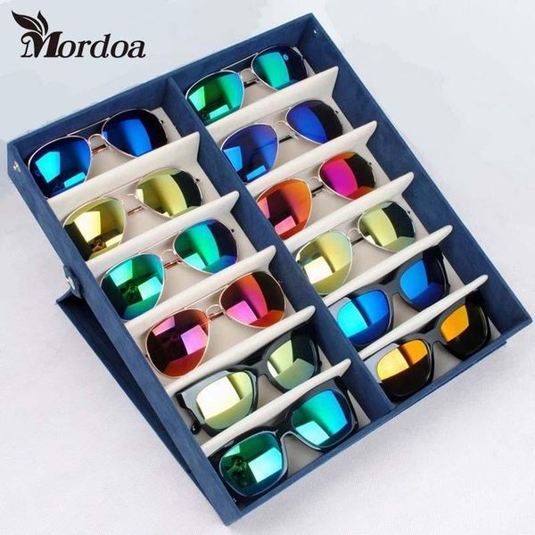 quality glasses storage box 12 grid deerskin sunglasses display shelf sunglass organizer box/rack eyewear storage usage mordoa, Pink;blue
quality glasses storage box 12 grid deerskin sunglasses display shelf sunglass organizer box/rack eyewear storage usage mordoa, Pink;blue