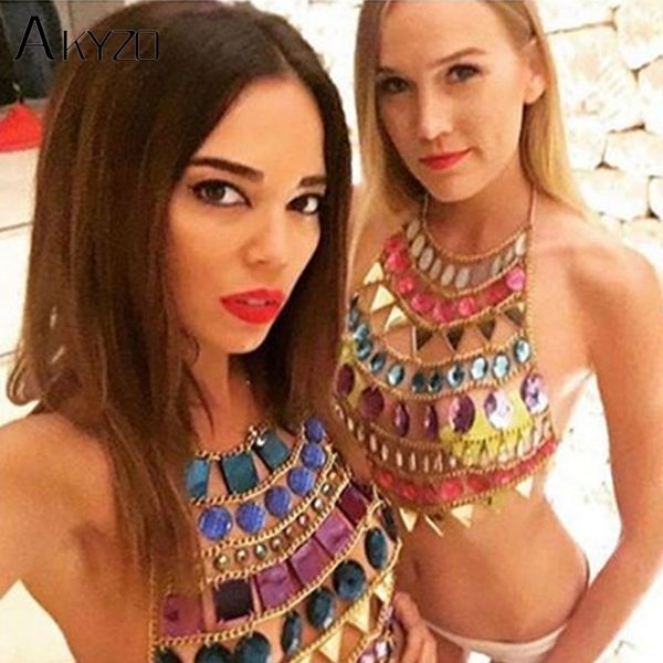 akyzo women colorful acrylic crystal festival tank beach sparkly crazy gem sequins o neck nightclub party camis crop y200326, White
akyzo women colorful acrylic crystal festival tank beach sparkly crazy gem sequins o neck nightclub party camis crop y200326, White