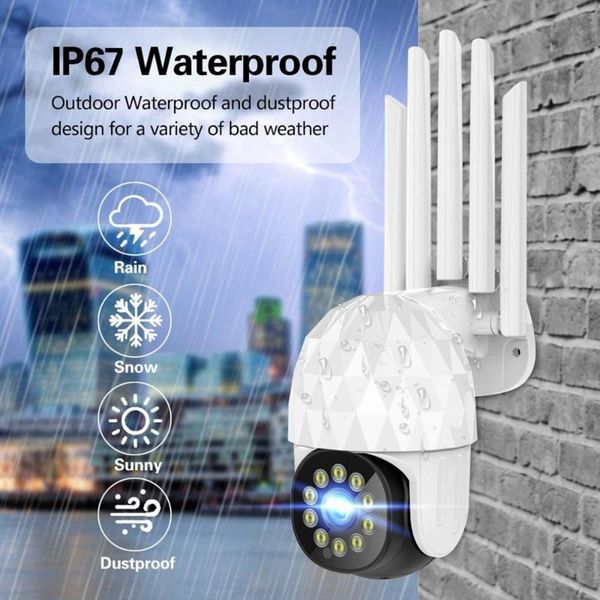 камера 10led 360 градусов беспроводная сеть ptz открытый водонепроницаемая купольная камера безопасности wifi hd видеонаблюдения
камера 10led 360 градусов беспроводная сеть ptz открытый водонепроницаемая купольная камера безопасности wifi hd видеонаблюдения
