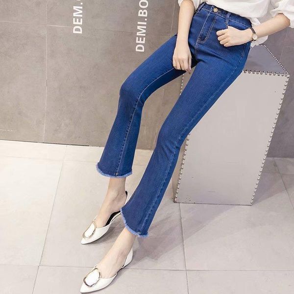 high waist jeans women autumn elastic wide leg plus size flare jean femme loose casual skinny ankle length jeans1, Blue
high waist jeans women autumn elastic wide leg plus size flare jean femme loose casual skinny ankle length jeans1, Blue