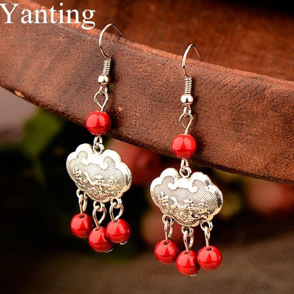 dangle & chandelier yanting lock pendant earrings for women red blue stone tibetan silver plated travel safely handmade earring gift 082
dangle & chandelier yanting lock pendant earrings for women red blue stone tibetan silver plated travel safely handmade earring gift 082