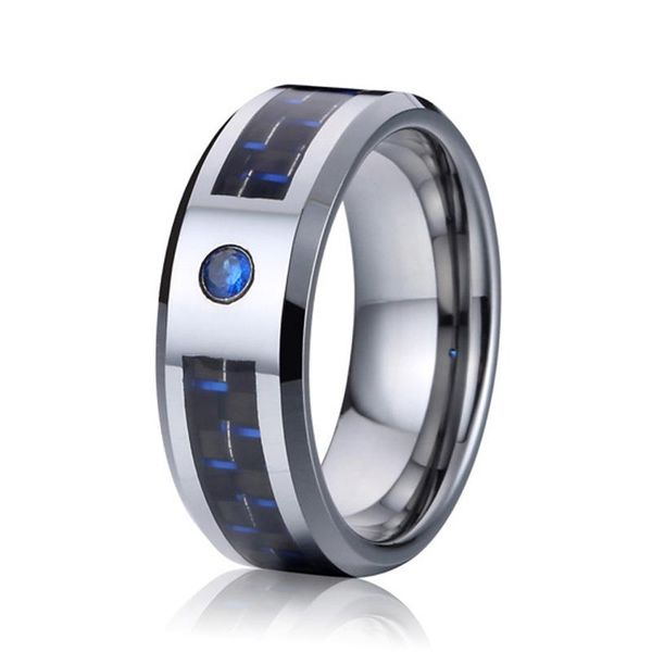 classic 6mm wedding band tungsten carbide rings for men and women girls blue cz stone carbon fiber finger ring, Slivery;golden
classic 6mm wedding band tungsten carbide rings for men and women girls blue cz stone carbon fiber finger ring, Slivery;golden