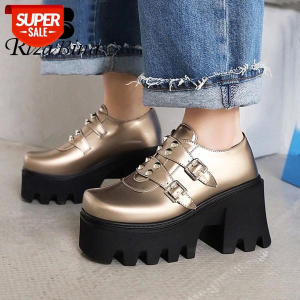 rizabina size 35-44 women pumps fashion platform rivets buckle high heel shoes woman square toe office lady daily footwear #sm7v
rizabina size 35-44 women pumps fashion platform rivets buckle high heel shoes woman square toe office lady daily footwear #sm7v