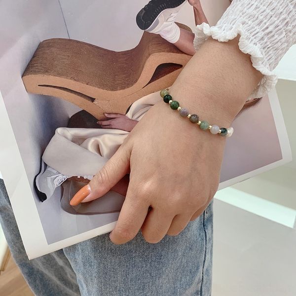 freshwater pearl ins minority design color contrast stone personality sweet versatile national bracelet bracelet ku4ik, Golden;silver
freshwater pearl ins minority design color contrast stone personality sweet versatile national bracelet bracelet ku4ik, Golden;silver