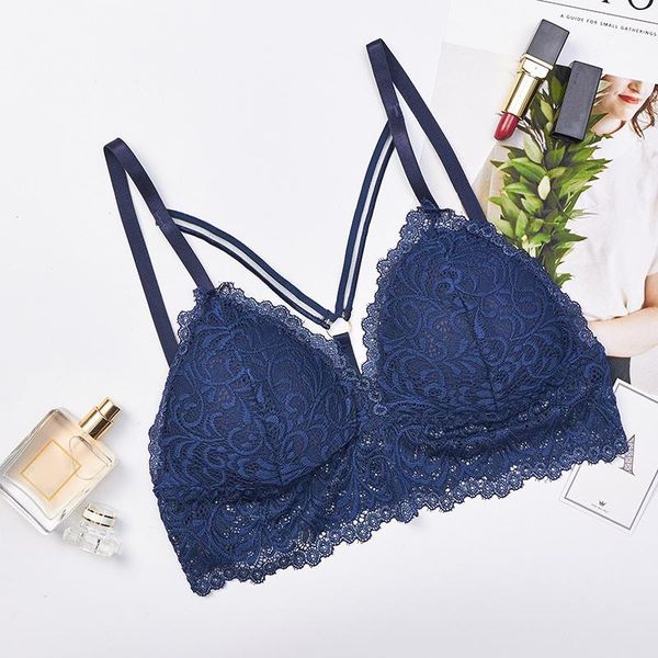 wireless bras for women lingerie lace bralette push up bra y-line straps backless bras 4colors1, Red;black
wireless bras for women lingerie lace bralette push up bra y-line straps backless bras 4colors1, Red;black