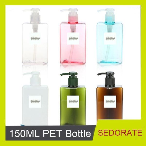 sedorate 30 pcs/lot 150ml liquid soap pump bottle empty petg shampoo refillable bottle travel cosmetic containers fy0071
sedorate 30 pcs/lot 150ml liquid soap pump bottle empty petg shampoo refillable bottle travel cosmetic containers fy0071