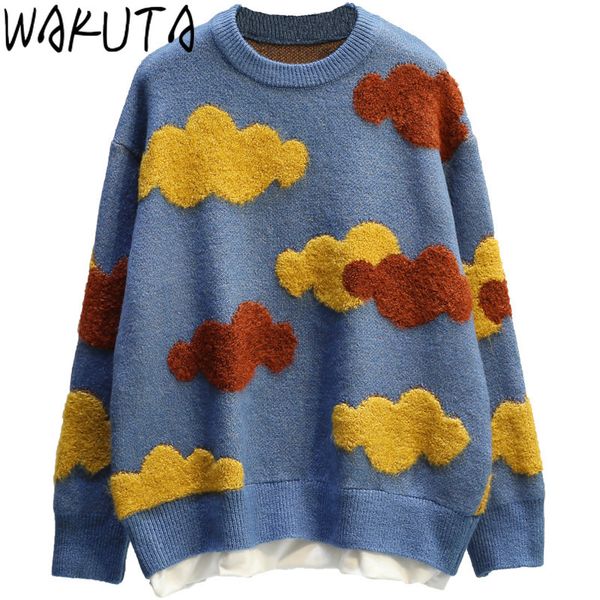 wakuta cartoon girls sweater female korean harajuku women thicken pullover 2020 japanese sweet new kawaii ulzzang knit jumper h1211, White;black
wakuta cartoon girls sweater female korean harajuku women thicken pullover 2020 japanese sweet new kawaii ulzzang knit jumper h1211, White;black