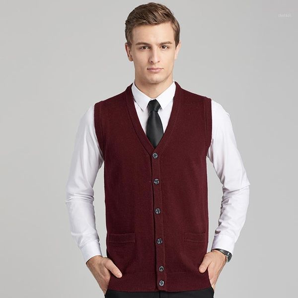 2017 men's clothing autumn and winter male v-neck solid wool knitted cardigan men casual vest sweater waistcoat1, Black;white
2017 men's clothing autumn and winter male v-neck solid wool knitted cardigan men casual vest sweater waistcoat1, Black;white
