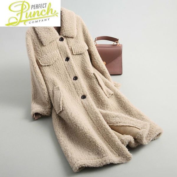 women real korean long solid warm woolen coat winter lamb fur jacket abrigos mujer invierno windbreaker 2021 876 yy676, Black
women real korean long solid warm woolen coat winter lamb fur jacket abrigos mujer invierno windbreaker 2021 876 yy676, Black