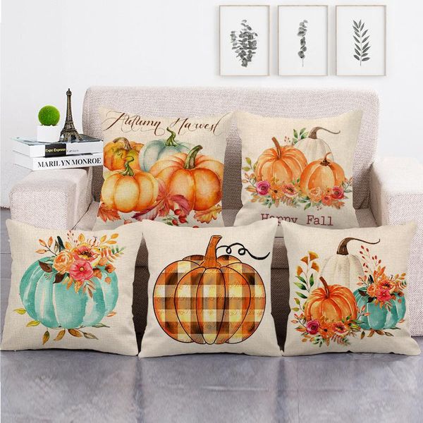 cushion/decorative pillow pumpkin pillowcase thanksgiving decoration cushion cover letter linen christmas square 45x45 cm
cushion/decorative pillow pumpkin pillowcase thanksgiving decoration cushion cover letter linen christmas square 45x45 cm
