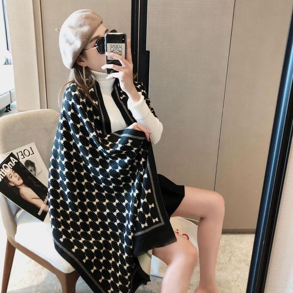 scarves jin-swhbias long scarf for women cashmere 180*63 winter autumn warm shawl 2021 fashion designer brands wraps tippet, Blue;gray
scarves jin-swhbias long scarf for women cashmere 180*63 winter autumn warm shawl 2021 fashion designer brands wraps tippet, Blue;gray