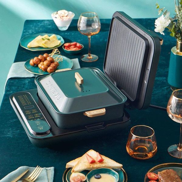korean bbq grill baked one-piece household electric oven multi-function pot bakeware dual-purpose machine grill
korean bbq grill baked one-piece household electric oven multi-function pot bakeware dual-purpose machine grill