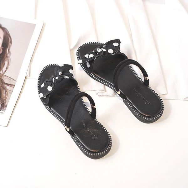 sandals women's flat shoes fairy shoes summer fashion all-match bow single-strap slipper women sandals womans1, Black
sandals women's flat shoes fairy shoes summer fashion all-match bow single-strap slipper women sandals womans1, Black