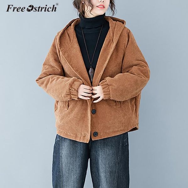 ostrich coats autumn winter women solid jackets button hooded long sleeve pockets casual female outwear coats n30, Black;brown
ostrich coats autumn winter women solid jackets button hooded long sleeve pockets casual female outwear coats n30, Black;brown