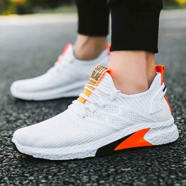 men's casual high-quality sporting wild breathable knit shoes with men's sneakers tendency to zapatillas hombre, Black;brown
men's casual high-quality sporting wild breathable knit shoes with men's sneakers tendency to zapatillas hombre, Black;brown