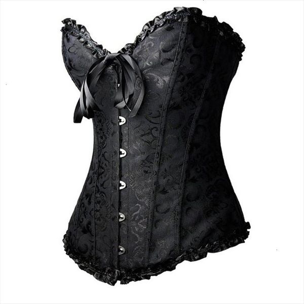 corsets womens plus size corsets and bustiers overbust floral gothic brocade corselet clothing white black, Black;white
corsets womens plus size corsets and bustiers overbust floral gothic brocade corselet clothing white black, Black;white