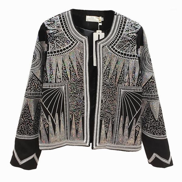 luxury beading jackets colorful rhinestones new womens long sleeve 2020 autumn new star women's bomber jacket coats sa350s301, Black;brown
luxury beading jackets colorful rhinestones new womens long sleeve 2020 autumn new star women's bomber jacket coats sa350s301, Black;brown
