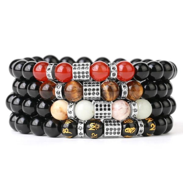 natural stone obsidian crystal bracelets stainless steel charm natural tiger eye beads stone energy balance bracelet, Golden;silver
natural stone obsidian crystal bracelets stainless steel charm natural tiger eye beads stone energy balance bracelet, Golden;silver