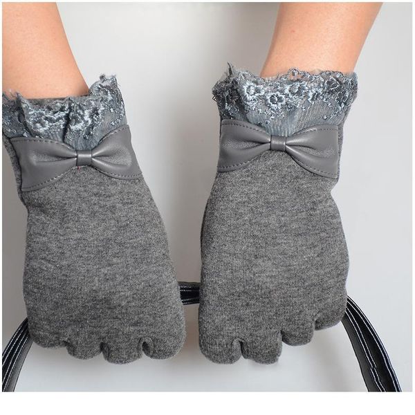 fashion touch screen warm lace gloves women elegant autumn winter long full finger glove mittens bow decoration jllvdg, Black
fashion touch screen warm lace gloves women elegant autumn winter long full finger glove mittens bow decoration jllvdg, Black