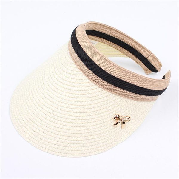 2019 new woman's sun hats hand made diy straw bowknot visor caps parent-child summer cap casual shade hat empty hat beach sqcpme, Black;white
2019 new woman's sun hats hand made diy straw bowknot visor caps parent-child summer cap casual shade hat empty hat beach sqcpme, Black;white