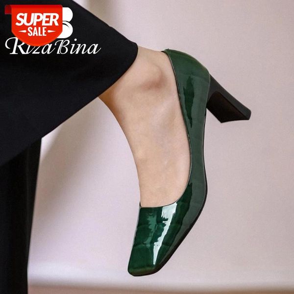 rizabina women real leather pumps square toe thick heel slip on shoes shallow casual ladies footwear daily size 34-40 #ly2h
rizabina women real leather pumps square toe thick heel slip on shoes shallow casual ladies footwear daily size 34-40 #ly2h
