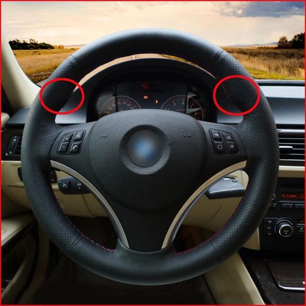 mewant black artificial leather car steering wheel covers for e90 320i 325i 330i 335i e87 120i 130i 120d accessories1
mewant black artificial leather car steering wheel covers for e90 320i 325i 330i 335i e87 120i 130i 120d accessories1