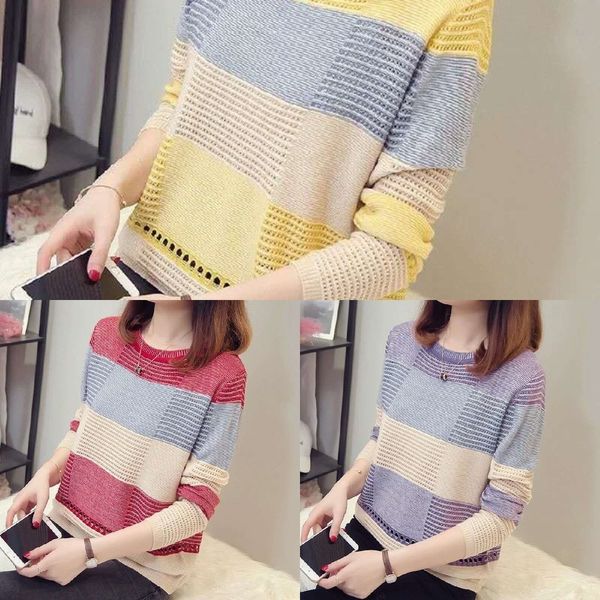 vcmus thin and bottomt-shirt hollow out t-shirt spring 2020 korean autumn women's color matching loose stripe long sleeve bottom shor, White;black
vcmus thin and bottomt-shirt hollow out t-shirt spring 2020 korean autumn women's color matching loose stripe long sleeve bottom shor, White;black
