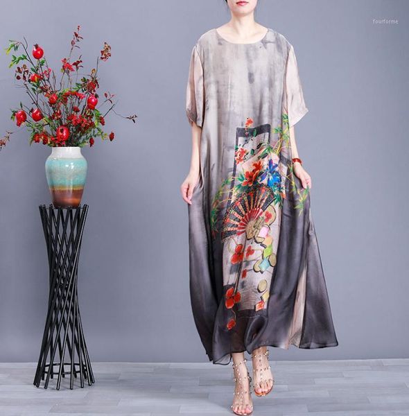 casual dresses women summer irregular length printed dress ladies vintage tencel female loose 20211, Black;gray
casual dresses women summer irregular length printed dress ladies vintage tencel female loose 20211, Black;gray