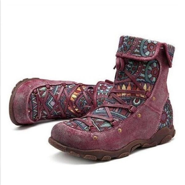 boots embroidered ethnic distinguishing feature large size flat short boot non-slip side zipper trendy fashion women's, Black
boots embroidered ethnic distinguishing feature large size flat short boot non-slip side zipper trendy fashion women's, Black