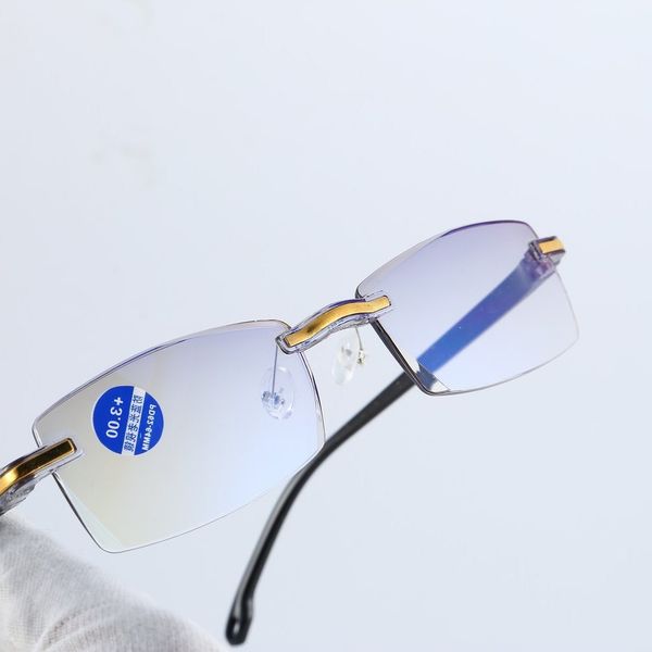 newnewrimless diamond-cut reading glasses anti-blue light and blue film integrated for women men +1---+4 full degree20217
newnewrimless diamond-cut reading glasses anti-blue light and blue film integrated for women men +1---+4 full degree20217
