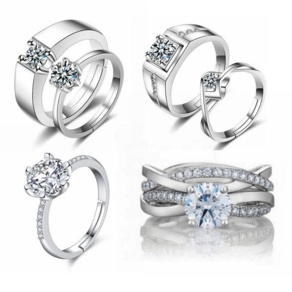 wedding rings river men ring silver color fashion jewelry women adjustable size pave crystal beads lover gift 1pcs, Slivery;golden
wedding rings river men ring silver color fashion jewelry women adjustable size pave crystal beads lover gift 1pcs, Slivery;golden