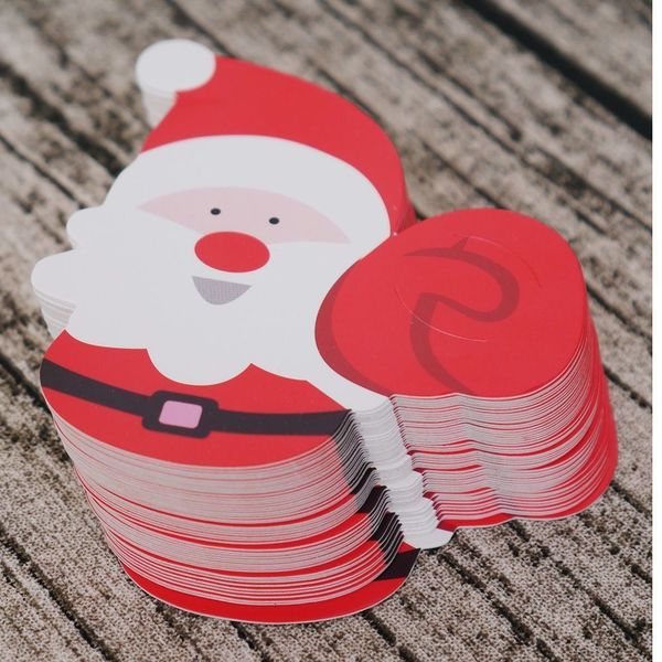 new50 pcs/lot lovely decorative cute santa claus pattern paper cards diy invitations lollipop gift package decor christmas gifts
new50 pcs/lot lovely decorative cute santa claus pattern paper cards diy invitations lollipop gift package decor christmas gifts