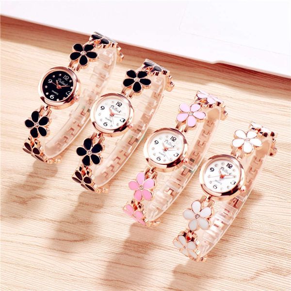 watch student's new female fashion women's korean fashion women's watch flower fresh daisy bracelet, Slivery;brown
watch student's new female fashion women's korean fashion women's watch flower fresh daisy bracelet, Slivery;brown