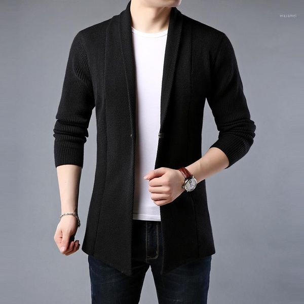 2020 men cotton cardigan turn-down collar autumn winter warm thick slim fit soft long clothes knitted casual wool sweater pull1, White;black
2020 men cotton cardigan turn-down collar autumn winter warm thick slim fit soft long clothes knitted casual wool sweater pull1, White;black
