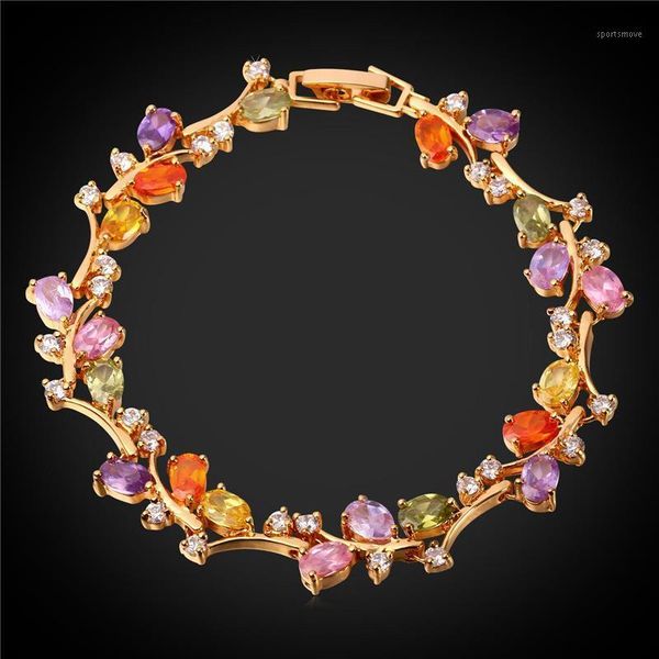 charm bracelets luxury zirconia crystal bracelet for women jewelry flower bohemia style party gift gold color h16581, Golden;silver
charm bracelets luxury zirconia crystal bracelet for women jewelry flower bohemia style party gift gold color h16581, Golden;silver