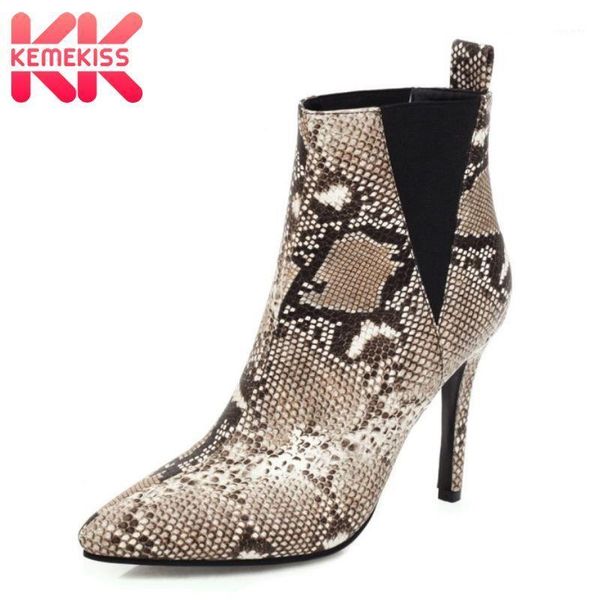 kemekiss women ankle boots fashion pointed toe thin high heel winter shoes woman warm office lady party footwear size 31-431, Black
kemekiss women ankle boots fashion pointed toe thin high heel winter shoes woman warm office lady party footwear size 31-431, Black