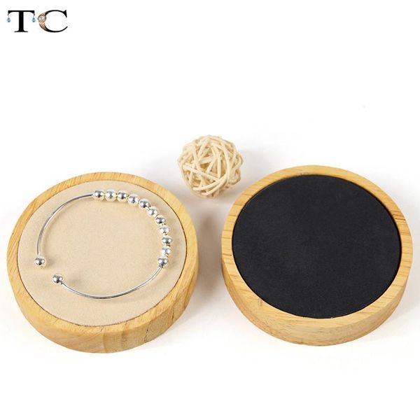 round solid wood jewelry display stand ring necklace bangle earring holder tray jewelry organizer exhibition showcase, Pink;blue
round solid wood jewelry display stand ring necklace bangle earring holder tray jewelry organizer exhibition showcase, Pink;blue