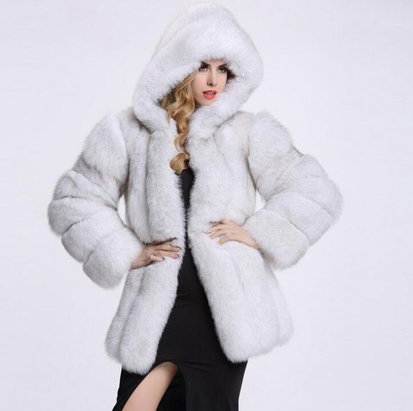 women's fur & faux coats plus size 3xl 4xl women casual loose hooded female thick warm long coat sleeve elegent lq3301, Black
women's fur & faux coats plus size 3xl 4xl women casual loose hooded female thick warm long coat sleeve elegent lq3301, Black