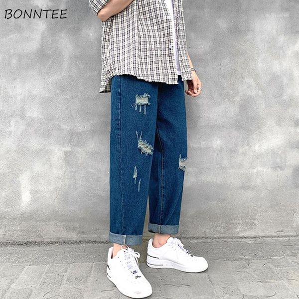 men's jeans men hole denim summer loose trousers ankle-length all-match chic teenager young fashion oversized 3xl harajuku streetwear1, Blue
men's jeans men hole denim summer loose trousers ankle-length all-match chic teenager young fashion oversized 3xl harajuku streetwear1, Blue