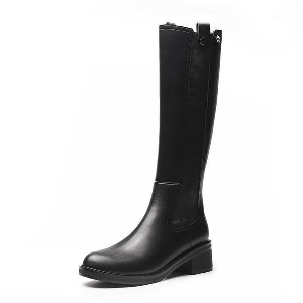 boots fashion knee high women black square heel 5cm winter autumn woman quality soft leather shoes zipper large size 431
boots fashion knee high women black square heel 5cm winter autumn woman quality soft leather shoes zipper large size 431