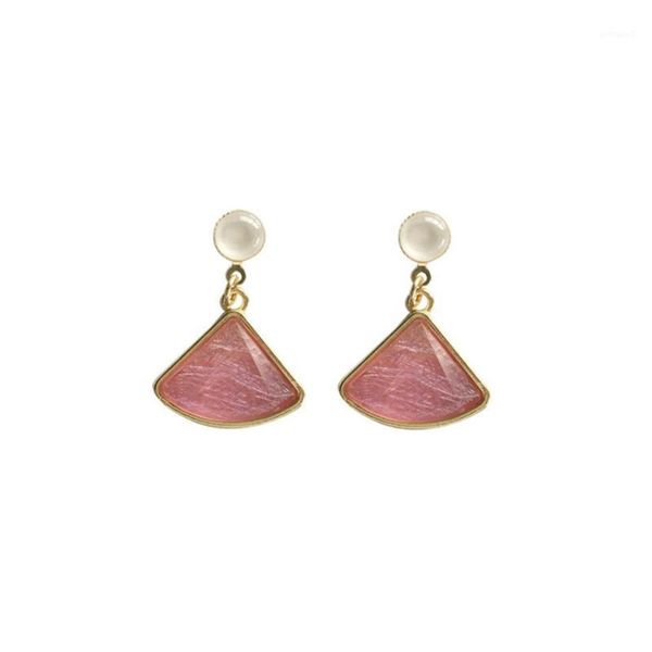 fyjs unique light yellow gold color geometric cat eye stone stud earrings for women fashion jewelry1, Golden;silver
fyjs unique light yellow gold color geometric cat eye stone stud earrings for women fashion jewelry1, Golden;silver