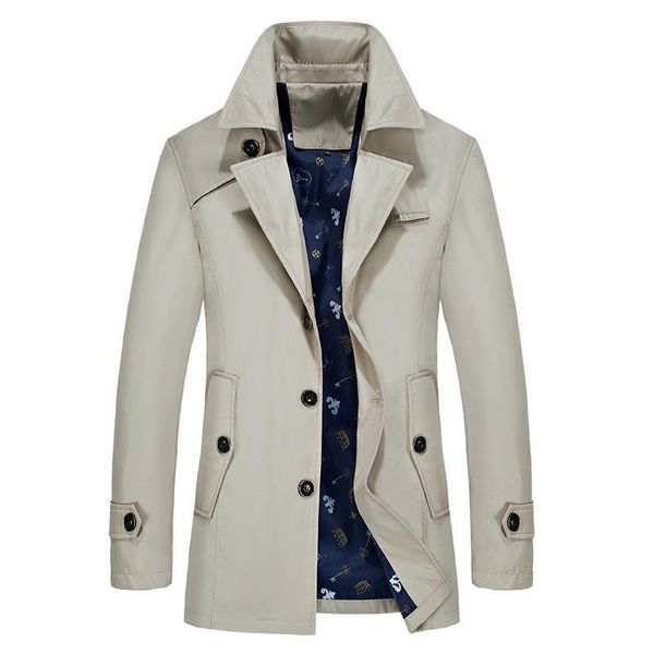 men's jackets spring fashion brand men trench coat turn-down collar slim single breasted jacket solid color windbreaker plus size 9xl, Black;brown
men's jackets spring fashion brand men trench coat turn-down collar slim single breasted jacket solid color windbreaker plus size 9xl, Black;brown